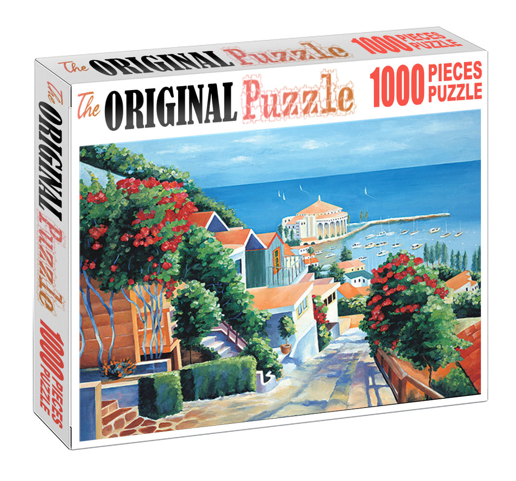 Cavren City is Wooden 1000 Piece Jigsaw Puzzle Toy For Adults and Kids