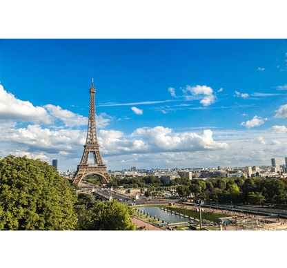 Eiffel Tower Wide View is Wooden 1000 Piece Jigsaw Puzzle Toy For Adults and Kids