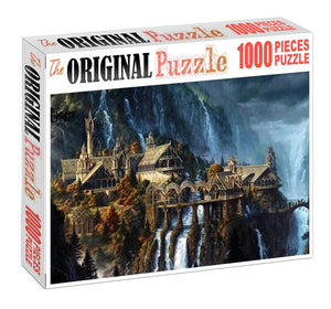 War Lord Castle is Wooden 1000 Piece Jigsaw Puzzle Toy For Adults and Kids