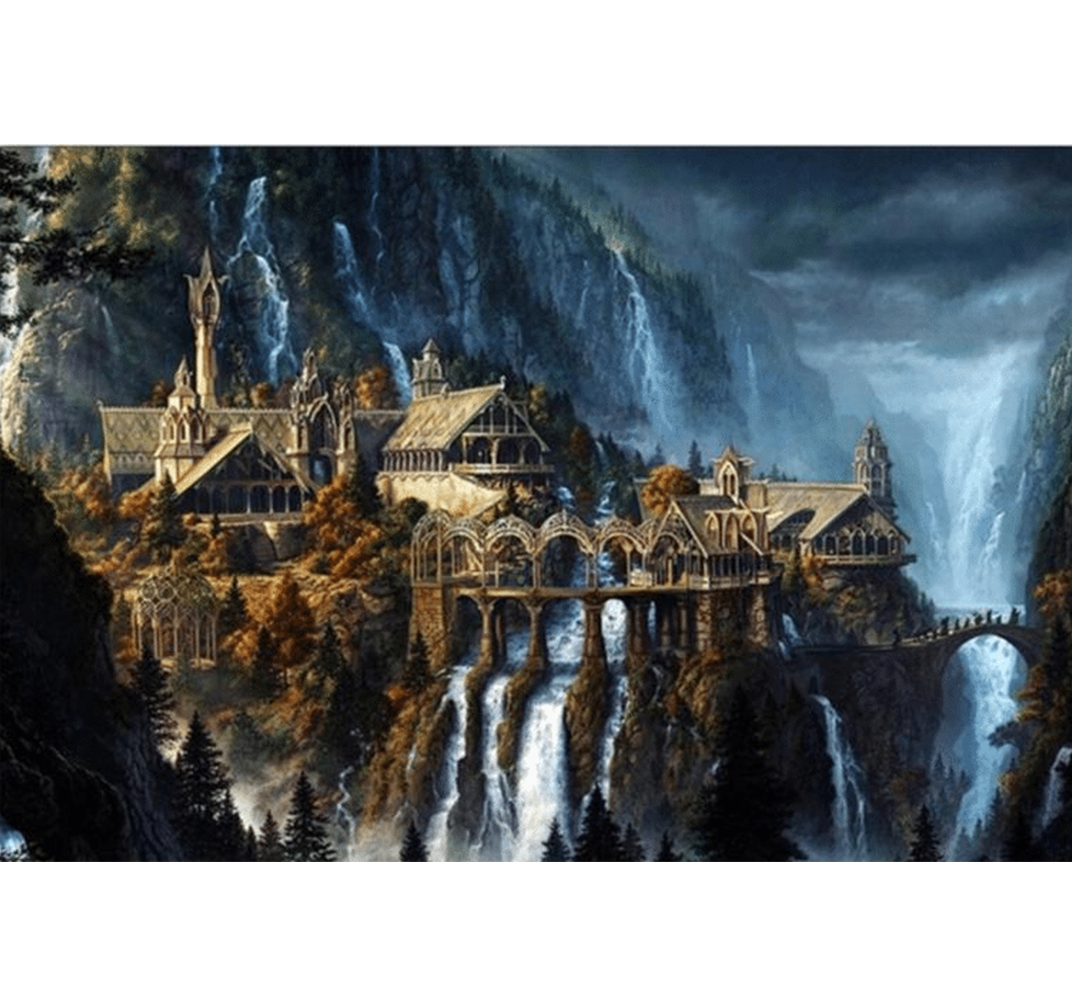 War Lord Castle is Wooden 1000 Piece Jigsaw Puzzle Toy For Adults and Kids
