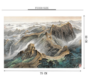 China Wall Painting is Wooden 1000 Piece Jigsaw Puzzle Toy For Adults and Kids