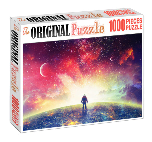 Lost in Space Wooden 1000 Piece Jigsaw Puzzle Toy For Adults and Kids