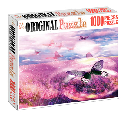 Butterfly Prism Wooden 1000 Piece Jigsaw Puzzle Toy For Adults and Kids