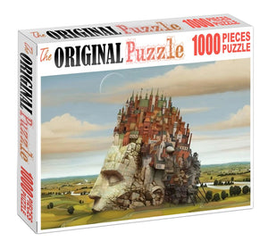 City in my Mind is Wooden 1000 Piece Jigsaw Puzzle Toy For Adults and Kids