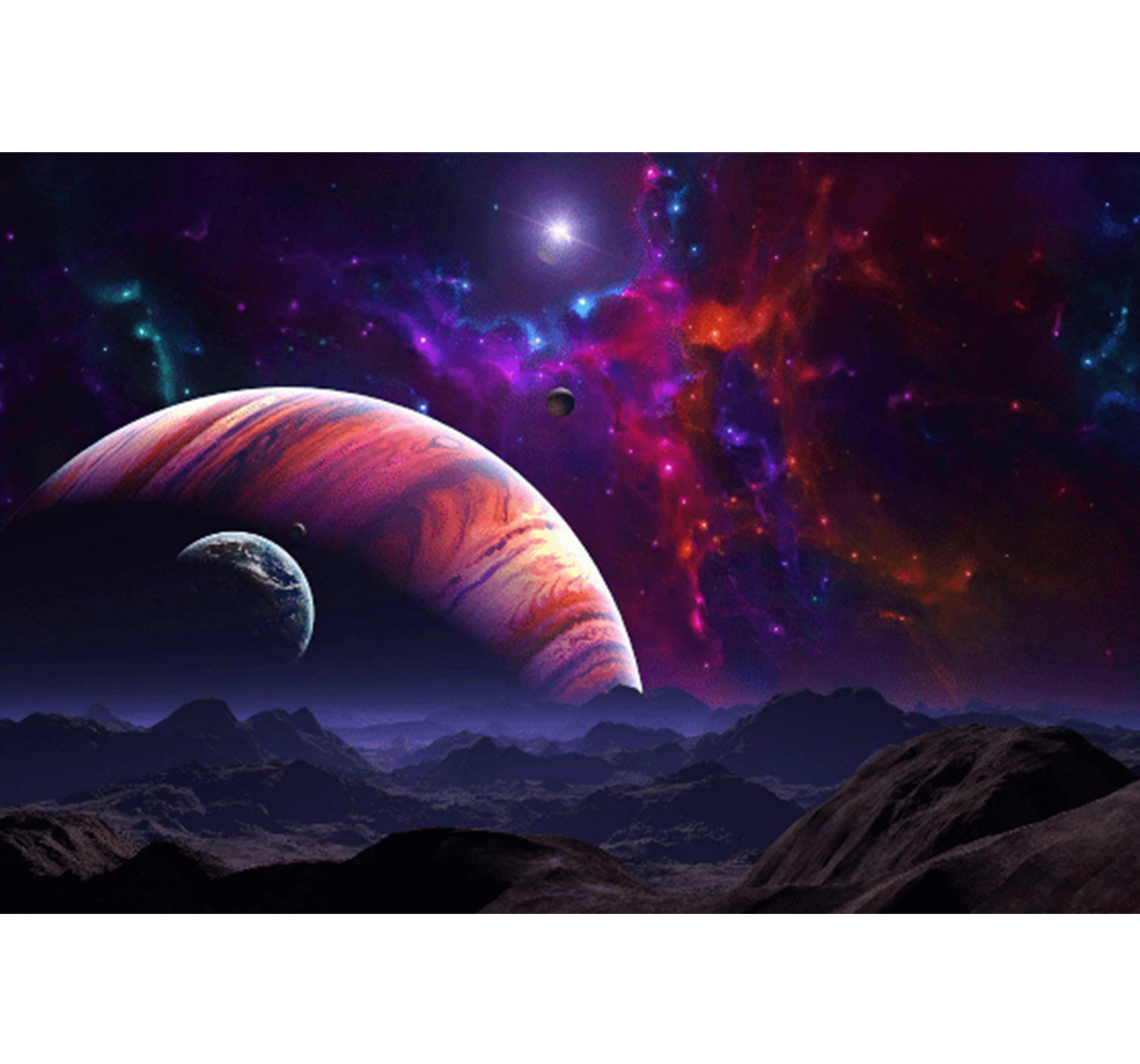 Jupiter Planet is Wooden 1000 Piece Jigsaw Puzzle Toy For Adults and Kids