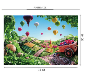 World of Grocery is Wooden 1000 Piece Jigsaw Puzzle Toy For Adults and Kids