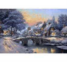 Winter Season is Wooden 1000 Piece Jigsaw Puzzle Toy For Adults and Kids