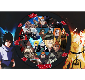 Naruto Demon Circle Wooden 1000 Piece Jigsaw Puzzle Toy For Adults and Kids