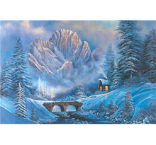 Snowy Mount Hill is Wooden 1000 Piece Jigsaw Puzzle Toy For Adults and Kids