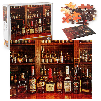 Whisky Wooden 1000 Piece Jigsaw Puzzle Toy For Adults and Kids
