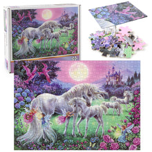 Pink Unicorn Wooden 1000 Piece Jigsaw Puzzle Toy For Adults and Kids