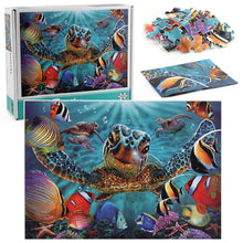 Sea Turtles Wooden 1000 Piece Jigsaw Puzzle Toy For Adults and Kids