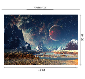 Moon Planet Wooden 1000 Piece Jigsaw Puzzle Toy For Adults and Kids