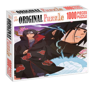 Sasuke Potrait is Wooden 1000 Piece Jigsaw Puzzle Toy For Adults and Kids