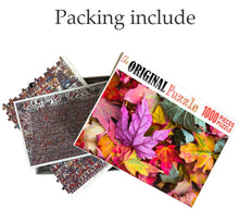 Autumn Leafs Wooden 1000 Piece Jigsaw Puzzle Toy For Adults and Kids