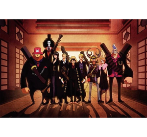 One Piece Black Version Wooden 1000 Piece Jigsaw Puzzle Toy For Adults and Kids