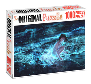 Lady of Ocean Wooden 1000 Piece Jigsaw Puzzle Toy For Adults and Kids