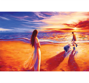 Walk to the Beach is Wooden 1000 Piece Jigsaw Puzzle Toy For Adults and Kids