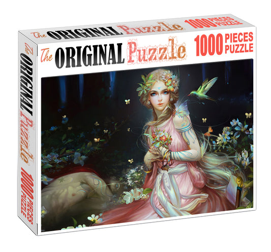 Goddess Earth Wooden 1000 Piece Jigsaw Puzzle Toy For Adults and Kids