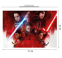 Last Jedi Wooden 1000 Piece Jigsaw Puzzle Toy For Adults and Kids