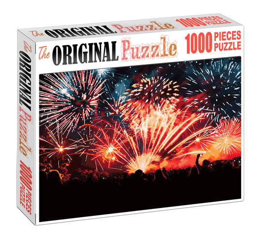 Festival Night Wooden 1000 Piece Jigsaw Puzzle Toy For Adults and Kids