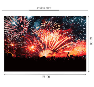 Festival Night Wooden 1000 Piece Jigsaw Puzzle Toy For Adults and Kids