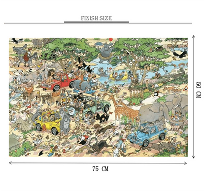 Zootopia is Wooden 1000 Piece Jigsaw Puzzle Toy For Adults and Kids
