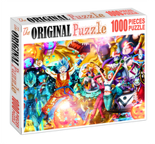 Dragon Balls Vagita is Wooden 1000 Piece Jigsaw Puzzle Toy For Adults and Kids