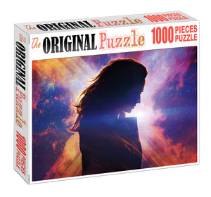 Captain Marvel Wooden 1000 Piece Jigsaw Puzzle Toy For Adults and Kids
