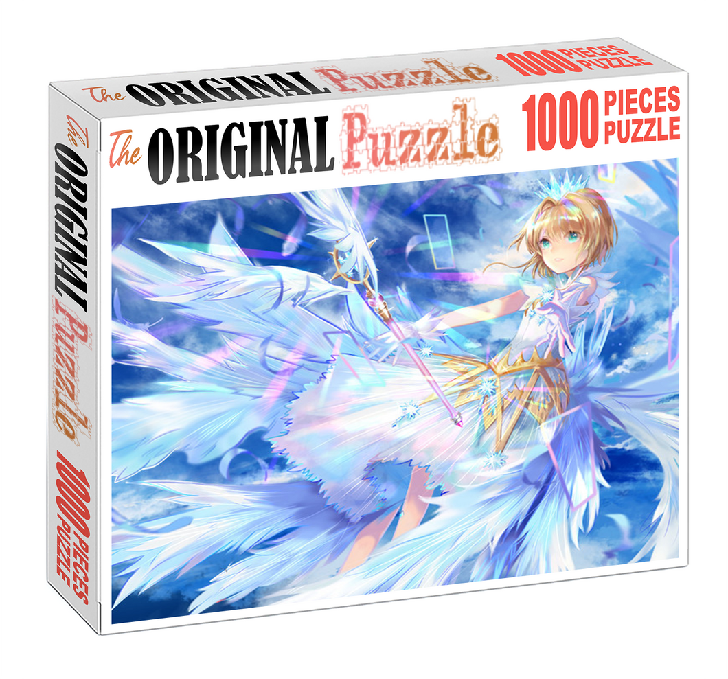 Crystal Sakura is Wooden 1000 Piece Jigsaw Puzzle Toy For Adults and Kids