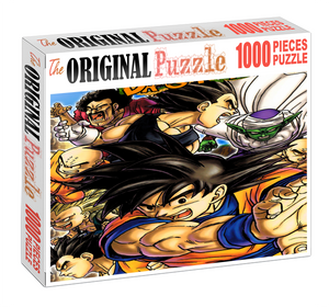 Dragon Ball Rage is Wooden 1000 Piece Jigsaw Puzzle Toy For Adults and Kids