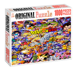 Dragon Ball Anime Characters is Wooden 1000 Piece Jigsaw Puzzle Toy For Adults and Kids