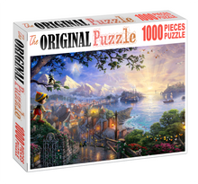A Pinocchio Wooden 1000 Piece Jigsaw Puzzle Toy For Adults and Kids