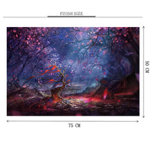 Dark Forest Wooden 1000 Piece Jigsaw Puzzle Toy For Adults and Kids