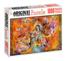 Ancient Art of Lady Wooden 1000 Piece Jigsaw Puzzle Toy For Adults and Kids