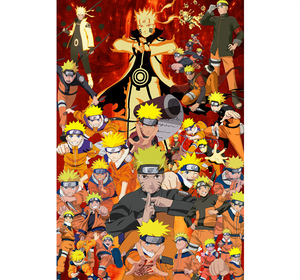 Clone Art of Naruto is Wooden 1000 Piece Jigsaw Puzzle Toy For Adults and Kids