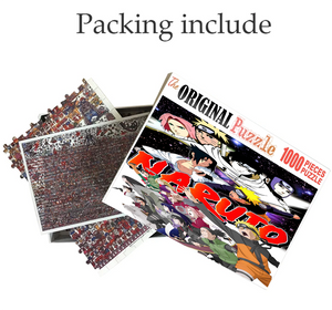 Naruto Team March for Battle is Wooden 1000 Piece Jigsaw Puzzle Toy For Adults and Kids