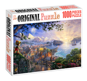 Leprechaun Wooden 1000 Piece Jigsaw Puzzle Toy For Adults and Kids