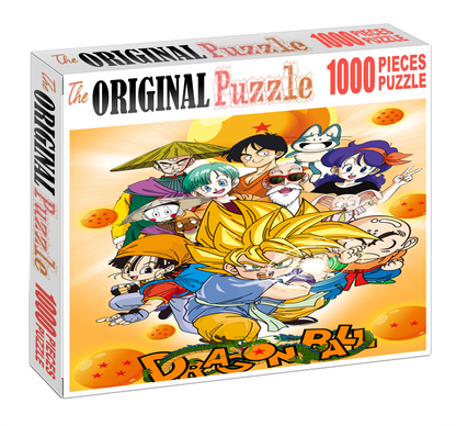 A Gohan Wooden 1000 Piece Jigsaw Puzzle Toy For Adults and Kids