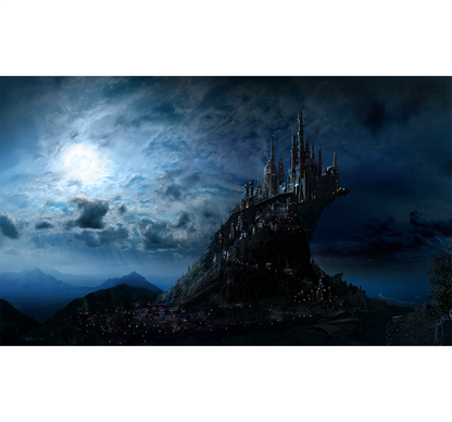 Dark Castle of Sky is Wooden 1000 Piece Jigsaw Puzzle Toy For Adults and Kids