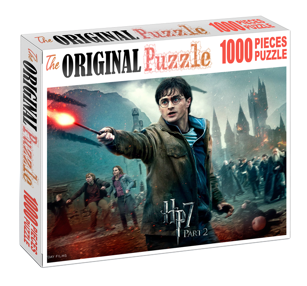 Deathly Hallow - HP is Wooden 1000 Piece Jigsaw Puzzle Toy For Adults and Kids