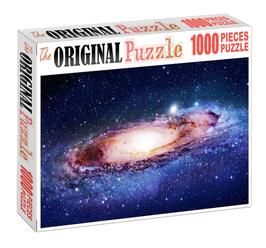 Milky Way Galaxy is Wooden 1000 Piece Jigsaw Puzzle Toy For Adults and Kids