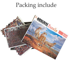 Cheetah Searching is Wooden 1000 Piece Jigsaw Puzzle Toy For Adults and Kids