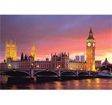 London Clock Tower Wooden 1000 Piece Jigsaw Puzzle Toy For Adults and Kids