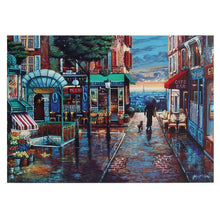 Romantic Town Street Wooden 1000 Piece Jigsaw Puzzle Toy For Adults and Kids