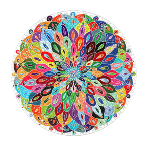 Colorful Mandala Wooden 1000 Piece Jigsaw Puzzle Toy For Adults and Kids