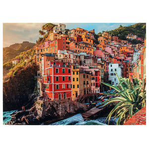 Cinque Terre Wooden 1000 Piece Jigsaw Puzzle Toy For Adults and Kids