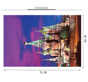 Disney Land Building is Wooden 1000 Piece Jigsaw Puzzle Toy For Adults and Kids