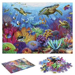 Seaworld Wooden 1000 Piece Jigsaw Puzzle Toy For Adults and Kids