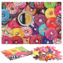 Colorful Heart Wooden 1000 Piece Jigsaw Puzzle Toy For Adults and Kids